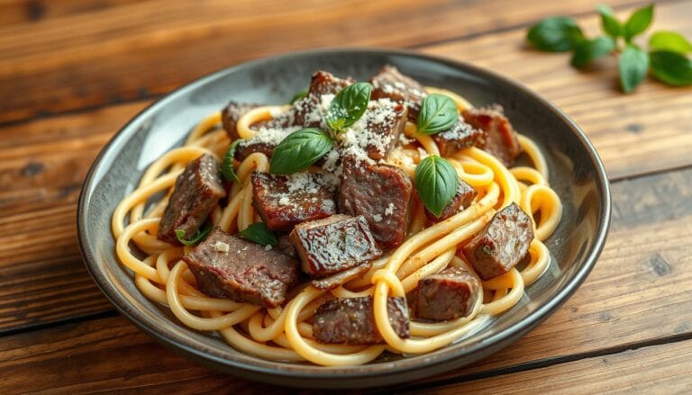 steak pasta recipe