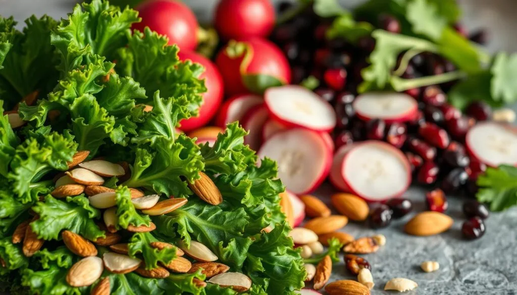 Kale Crunch Salad Ingredients