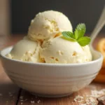 homemade vanilla ice cream